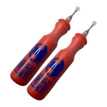 Imagem de Kit 2 Tinta Lacre Marcador Caneta Bisnaga Para Parafusos Peças Industrial 2Cm (Vermelho)