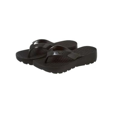 Imagem de Dijean, CHINELO DE DEDO FEMININO DIJEAN DIJ282 SOLADO 4 CM DE ALTURA Cor:Preto;Tamanho:35