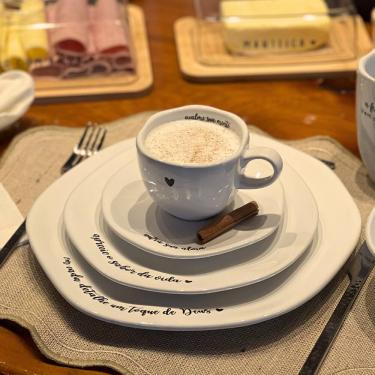 Imagem de Xícara Para Chá Com Pires Em Porcelana Ryo White 220ml Oxford - Exclusivo