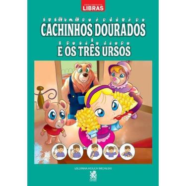Imagem de Cachinhos Dourados E Os Tres Ursos - Contos Classicos Em Libras