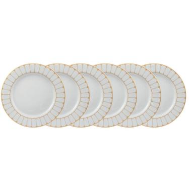 Imagem de Conjunto de Pratos Rasos 06 Peças Outono Schmidt