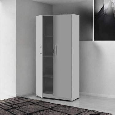 Imagem de Armário Multiuso 02 Portas Lumiere Cinza