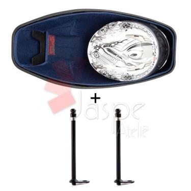 Imagem de Forração Honda Pcx 150 Forro Baú 16 18 Azul + 2 Antena - Jaspe Ateliê,