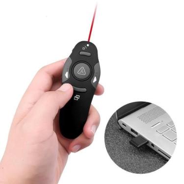 Imagem de Caneta Laser Apresentação Passa Slide Controle Sem Fio Laser - Bc Bora