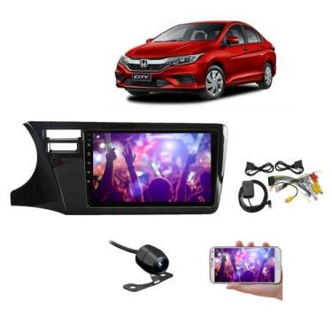 Imagem de Mp5 9 polegadas Multimidia Honda City 2017 2018 com WI-FI + GPS + came