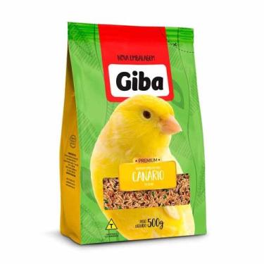 Imagem de Alimento para Pássaros Giba Mistura Canário 500g