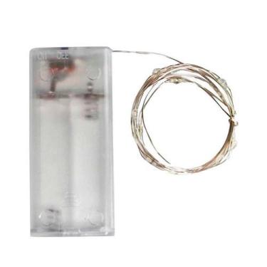 Imagem de Pisca Pisca Com Fio Transparente Led 50 Lâmpadas Natalino - Magizi