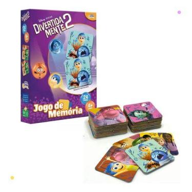 Imagem de Jogo Da Memória Pixar Divertidamente 48 Pçs - Toyster 8077 - toyster n