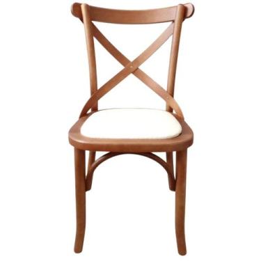 Imagem de Cadeira Bruna miolo Selva assento rattancornatural Maciça Gourmet Sala