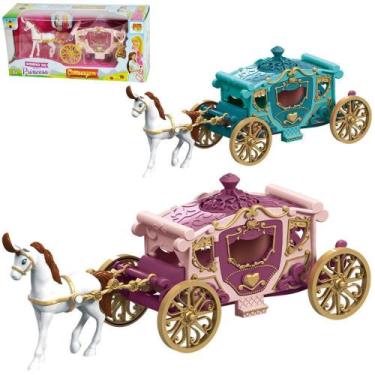 Imagem de Carruagem sonho de princesa colors na caixa - DM BRASIL