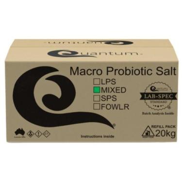 Imagem de Sal Marinho Para Aquário 20 Kg Mixed Macro Probiotic Híbrido de Água N