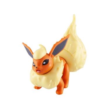 Imagem de Boneco Pokémon Flareon - 2782 Sunny Brinquedos, Laranja