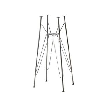 Imagem de Base de Mesa Eames Bistrô Alta Ferro Eiffel Cromada - Poltronas do Sul