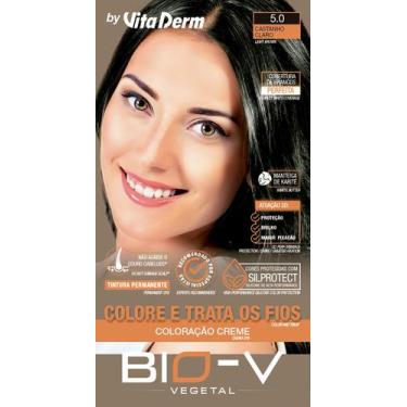 Imagem de Castanho Claro 5.0 Coloração Bio V Vita Derm