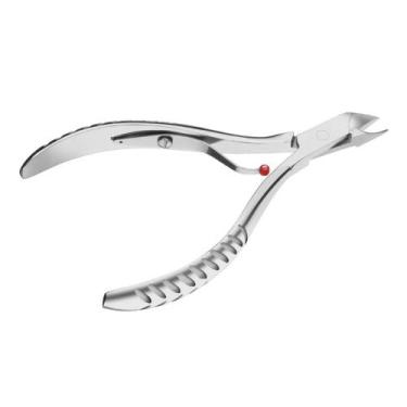 Imagem de Alicate de cutícula G profissional manicure aço inox raskalo, Cuticula