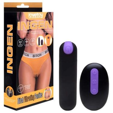 Imagem de Calcinha Cápsula Vibratória Wifi Bitch Lovetoy Vipmix, G