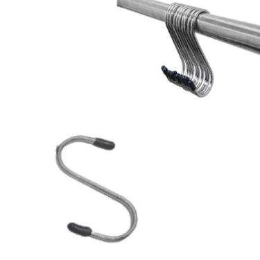 Imagem de Kit 4 Ganchos Tipo Sem Para Suporte Parede Cozinha Sem Furos - Clink
