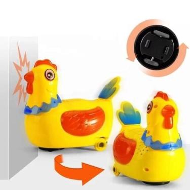 Imagem de Brinquedo Galinha Põe Ovo Som Luz Anda Sozinha - TOYS