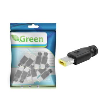 Imagem de 10x Adaptador P8 2.5 5x5mm Plug Retangular P/ Notebook - GREEN, 003-87