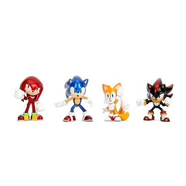 Imagem de Jada - Metal Figures - Sonic - 4 Figurines - Iconic Characters - Sonic + Tails + Knukles + Shadow - 253252043