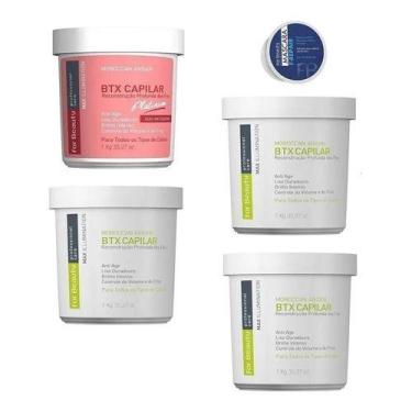 Imagem de Btx Moroccan Argan Capilar 3kg + Btx Platinum 1kg For Beauty