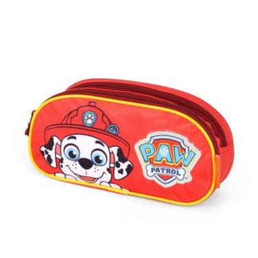 Imagem de Estojo Escolar Duplo Patrulha Canina Paw Patrol - Luxcel