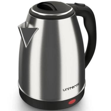 Imagem de Chaleira Elétrica Unitermi Atacama Prateada 110v/220v 1.8l, 110V