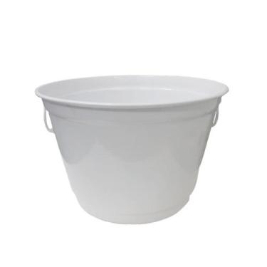 Imagem de Balde para gelo 9 lts -  branco - Nutri Family, 7 BALDES