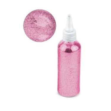 Imagem de Tubo de Glitter pra Balão 100g - Pink - 01 Unidade - Cromus Balloons -