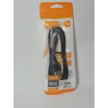 Imagem de Cabo Herbos 1m para iOS 3.0 - Hrebos, preto