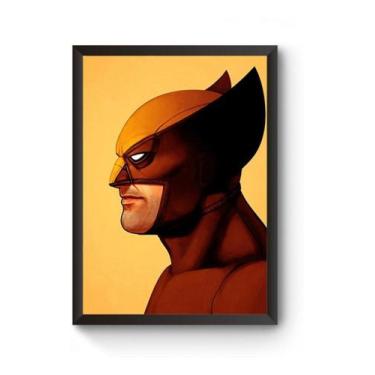 Imagem de Poster Moldurado X Men Wolverine Versão Antiga - Fanarte