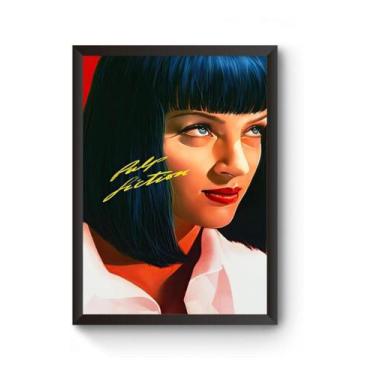 Imagem de Poster Moldurado Pulp Fiction - Fanarte