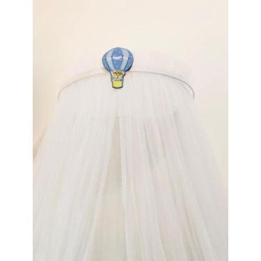 Imagem de Dossel Urso Baloeiro com tule mosquiteiro - SONHO DE BERÇO