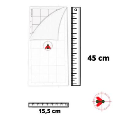 Imagem de Kit 5 Refis 45 X 15,5 Cm Armadilha Luminosa Insetos Voadores - COLLY