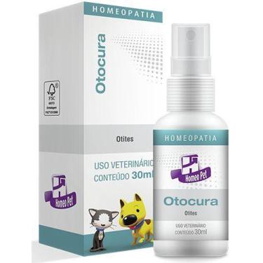 Imagem de Otocura Pet 30ml Homeopatia Otite Cães/ Gatos - Real H