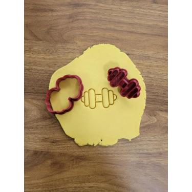 Imagem de Cortador Marcador Esporte Musculação Halteres Peso - DOCE IMPRESSO,  6