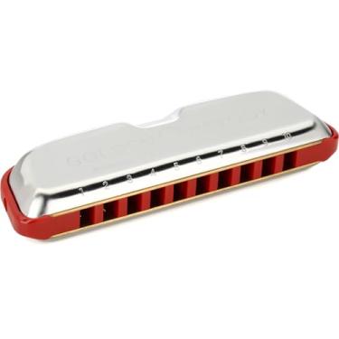 Imagem de Hohner Gaita progressiva melodia dourada, chave de F (M544BX-F)
