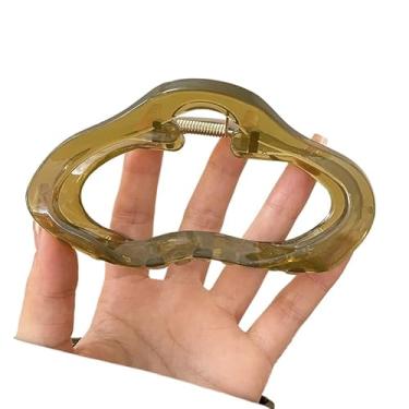 Imagem de Acessórios acessórios acessórios ferramentas de estilo para festa de casamento, grampos de cabelo para cabelo grosso e fino, cabelo moderno (4#verde transparente - cerca de 11,5 cm)