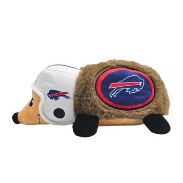 Imagem de Pets First Brinquedo de Pelúcia NFL Ouriço para Cães e Gatos, Brinquedo Macio com Squeaker, Tema Buffalo Bills