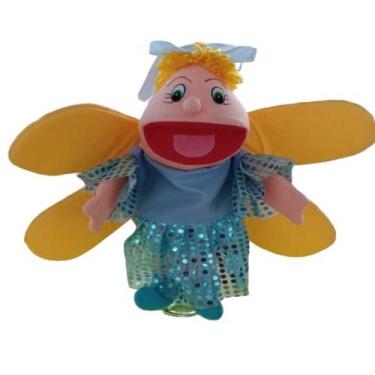 Imagem de Fantoche Fada Borboleta, fantoche de mão - Fantoches Gonzaga