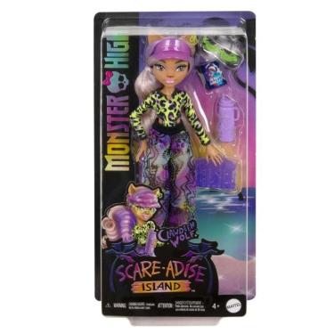 Imagem de Boneca Monster High-ilha do terror Clawdeen MATTEL