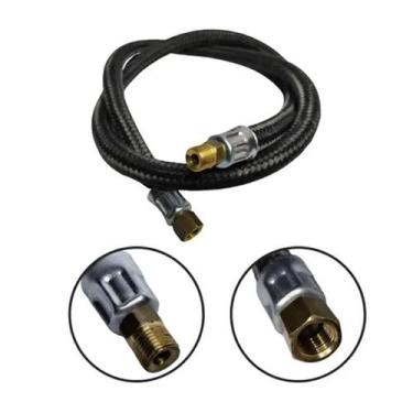 Imagem de Mangueira Pig Tail P/ Botijão P13 1/8 NPFT X 7/16 UNF GAS 80 - RAMA