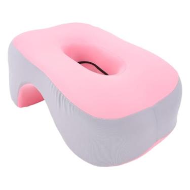 Imagem de Travesseiro de Rosto para Baixo, Espuma de Memória Macia Face Ao Lado de um Travesseiro de Dormir Com Rebote de Apoio, Travesseiro de Massagem de Massagem Ergonômico e Oco Eco