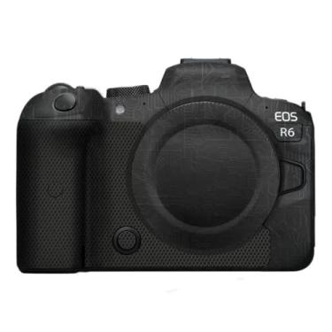 Imagem de Película para câmera R6 para Canon EOS R6 EOSR6 EOSR6 película de vinil antirarranhões protetor corporal casaco acessórios de fotografia adesivo (Circuit Black)