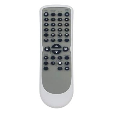 Imagem de Controle remoto de substituição NF102UD compatível com televisão analógica Sylvania Symphonic GFM com leitor de DVD NF107UD 6513DG 6520FDG V07PFTV20 MJ520FDG SC520FDG CD130SL8 CD202SL8