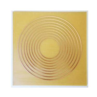 Imagem de Placa Grafico 9 Nove Circulos G 15x15cm - Radionica Radiestesia - Dhon