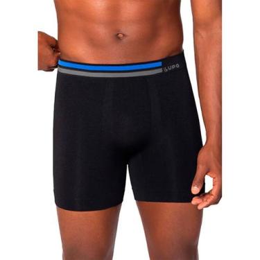 Imagem de Cueca Boxer Alongada Lupo 00442-003 Masculina Sem Costura Microfibra T