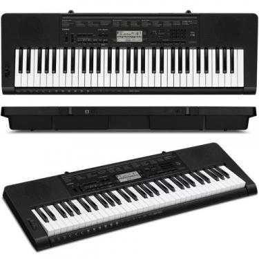 Imagem de Teclado Digital Casio CTK-3500 BK 61 Teclas