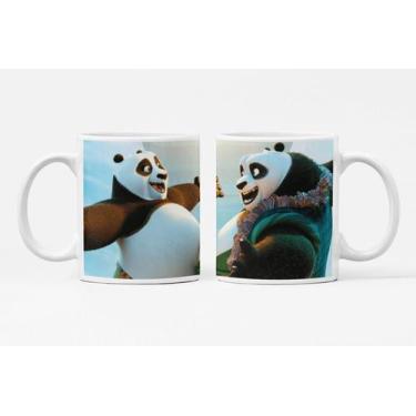 Imagem de Caneca de Porcelana Desenho Kung Fu Personalizada Md22 - Like Geek