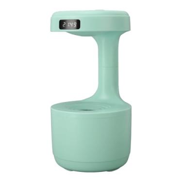 Imagem de Anti-umidificador com tecnologia de névoa silenciosa, alimentada por USB para casa, quarto, escritório, mesa, capacidade de 800 ml (verde)